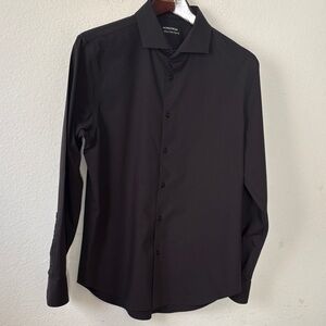 Men's Black Dress Shirt
